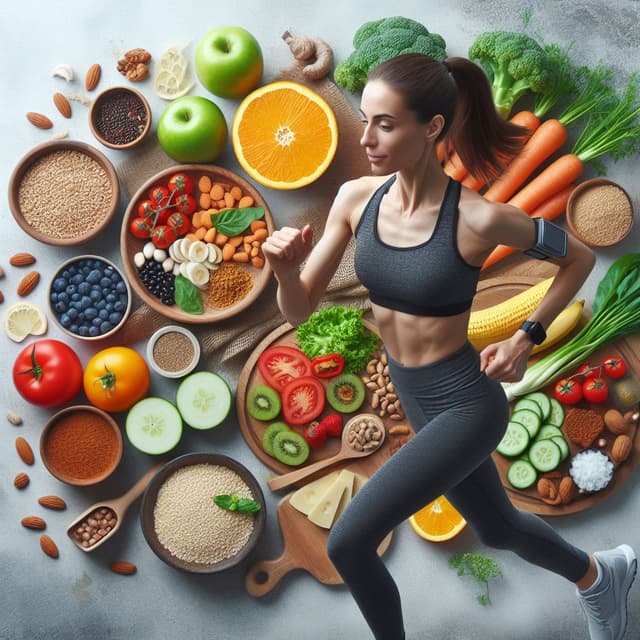 Photo of beautifully arranged food